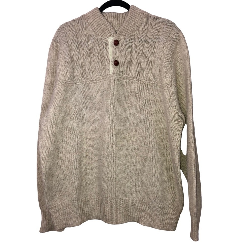 LONDON FOG Outdoors Unlimited Mens Shawl Neck Knit Sweater Size Big 2X